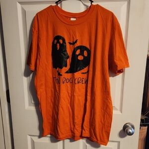 Orange and Black Halloween Tee
